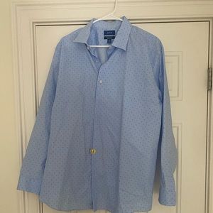Apt 9 blue dress shirt
